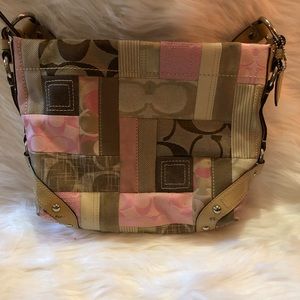 Authentic quilted Coach handbag